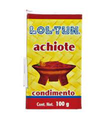 [MO-AMACHPAT100] achiote en pâte (annatto paste)100g