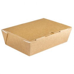 [DP-CA218C] barquette carton cannelé 20x14x6.5cm