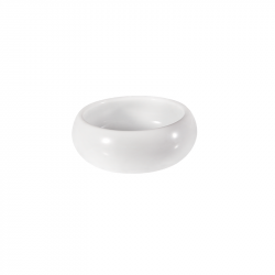[DP-PO315ABL] cassolette ronde porcelaine blanc Ø9.2xh3.5cm - 135ml