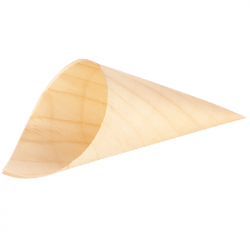 [DP-B604B] cornet bois Ø5 x H9cm