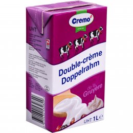 [DP-ALCREDOUGRU45%1L] crème double de gruyère 45% 1L