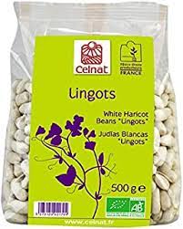 [MO-HVHARLINBIO500] haricots blancs lingots bio 500g Celnat
