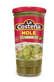 [MO-ESMOLVER234] mole verde 234g La Costeña