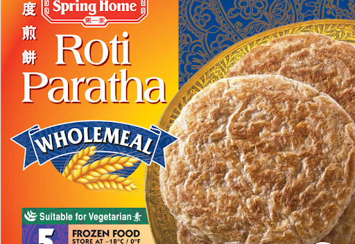 [DP-NAPARATHA325G] paratha blé complet surgelé (5pc) 325g