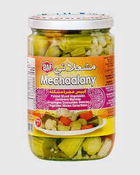 [MO-PAPICMIXLB600] pickle mixed (mélange de légumes) LB 600g