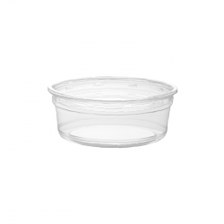 [DP-PET003] pot rond plastique transparent 280ml