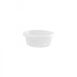 [DP-PP004] pot rond plastique transparent 60ml