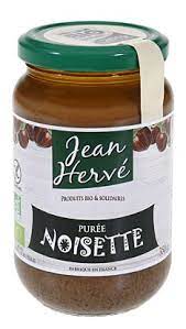 [DP-HVPURNOISS350JH] purée de noisette s/ sucre 350g JH